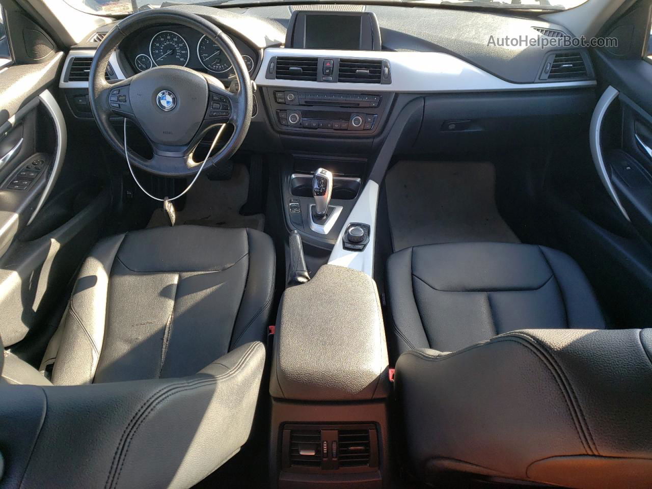 2013 Bmw 328 I Sulev Синий vin: WBA3C1C57DF435907