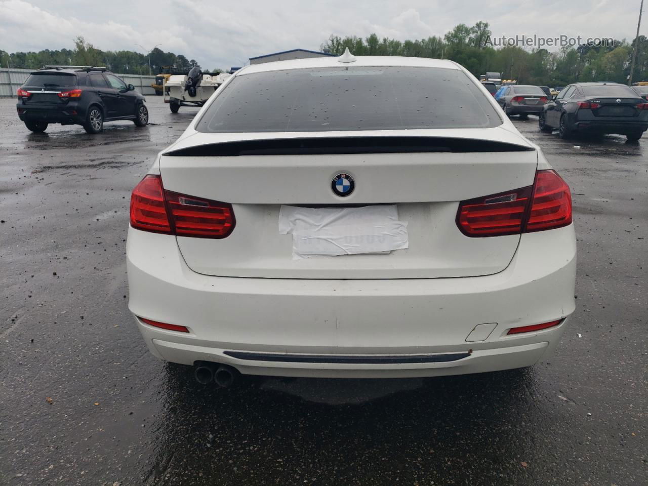 2013 Bmw 328 I Sulev White vin: WBA3C1C57DK104056