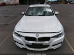 2014 Bmw 3 Series 328i White vin: WBA3C1C57EK106309