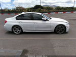 2014 Bmw 3 Series 328i White vin: WBA3C1C57EK106309