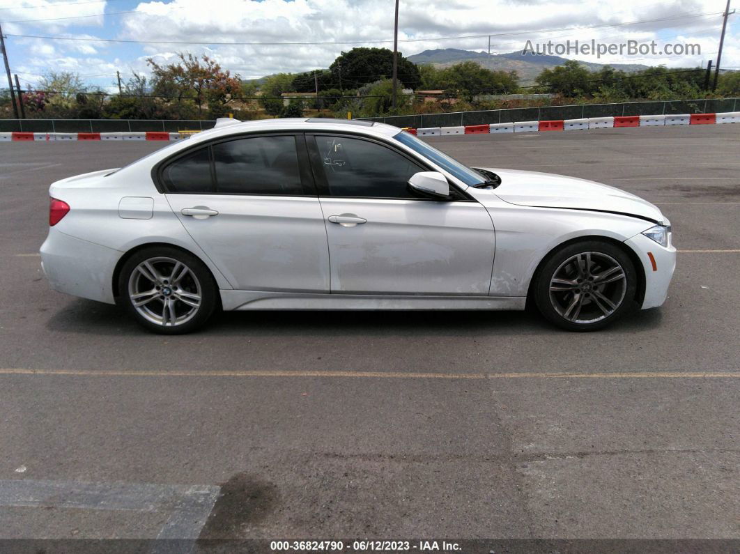 2014 Bmw 3 Series 328i Белый vin: WBA3C1C57EK106309