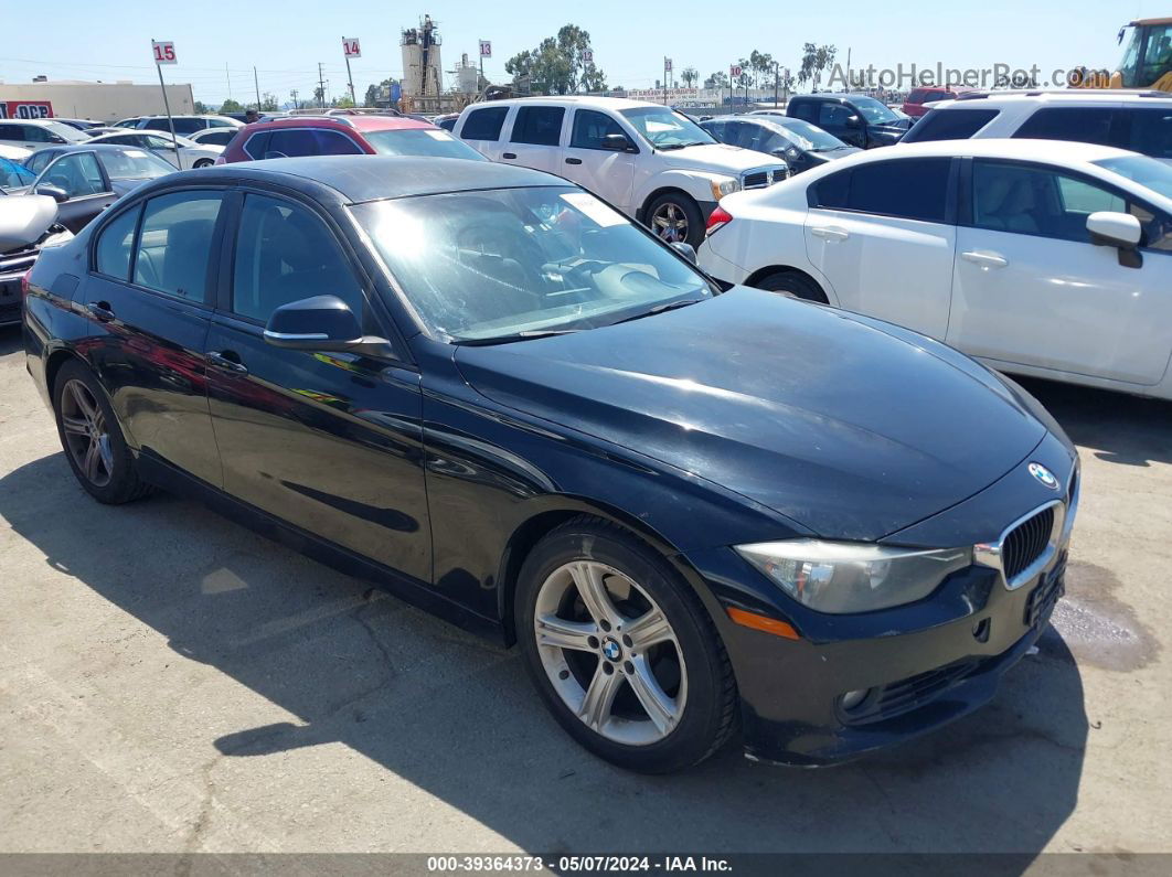 2014 Bmw 328i   Черный vin: WBA3C1C57EK108139