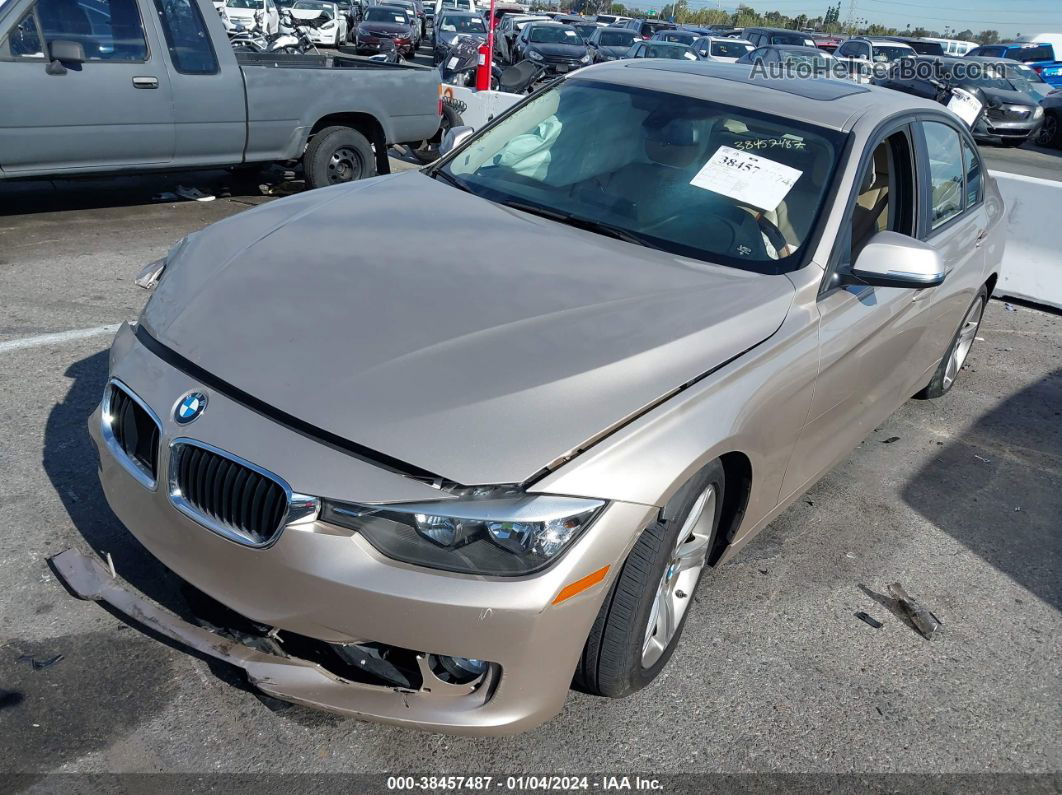 2014 Bmw 328i   Gold vin: WBA3C1C57EK117262