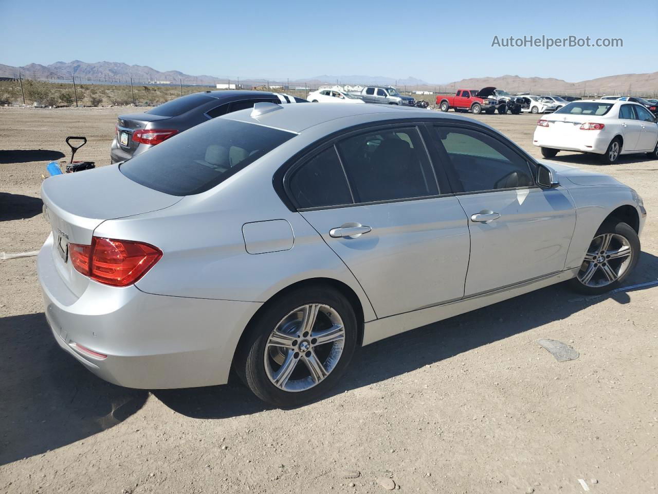 2015 Bmw 328 I Sulev Silver vin: WBA3C1C57FK124049