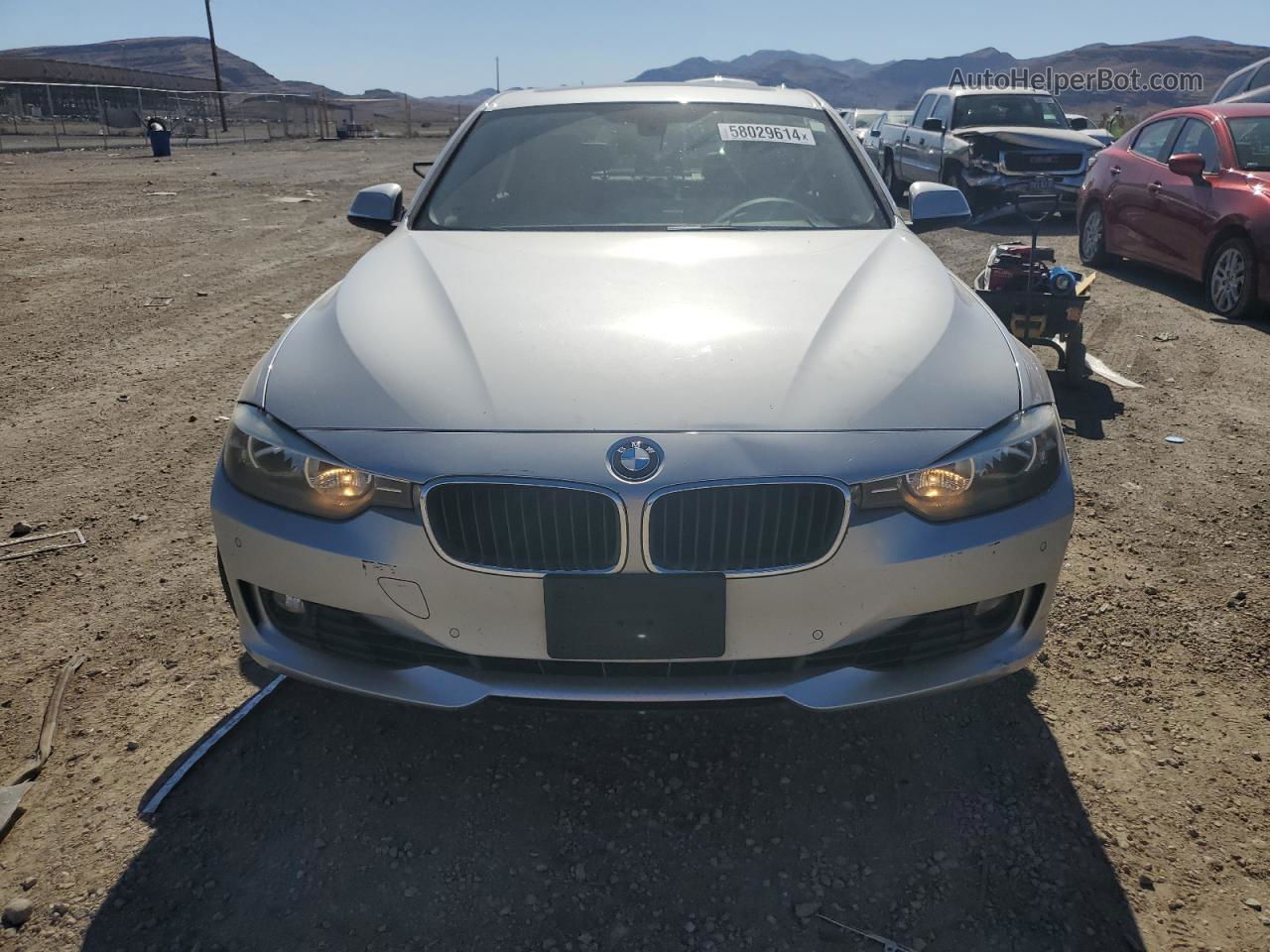 2015 Bmw 328 I Sulev Silver vin: WBA3C1C57FK124049