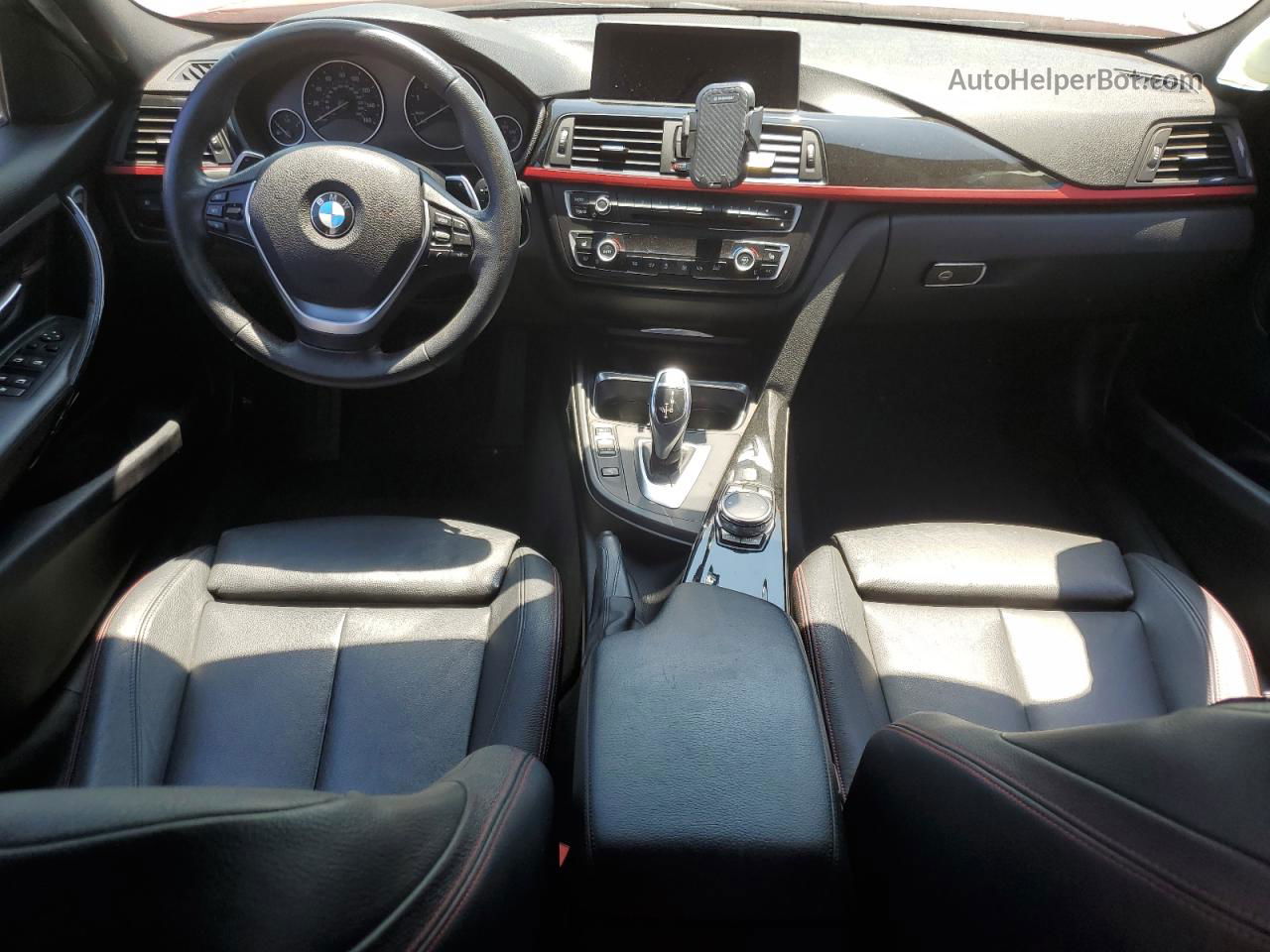 2015 Bmw 328 I Sulev Красный vin: WBA3C1C57FP854028