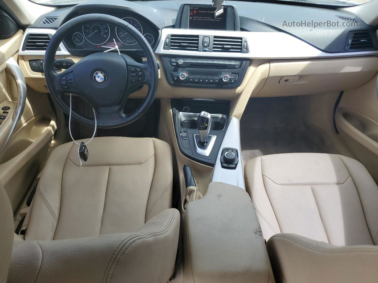 2012 Bmw 328 I Sulev Белый vin: WBA3C1C58CA696670