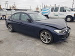 2012 Bmw 328 I Sulev Синий vin: WBA3C1C58CF431234