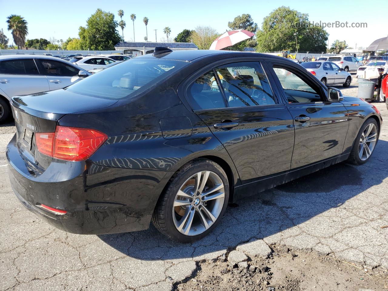 2012 Bmw 328 I Sulev Black vin: WBA3C1C58CF432741