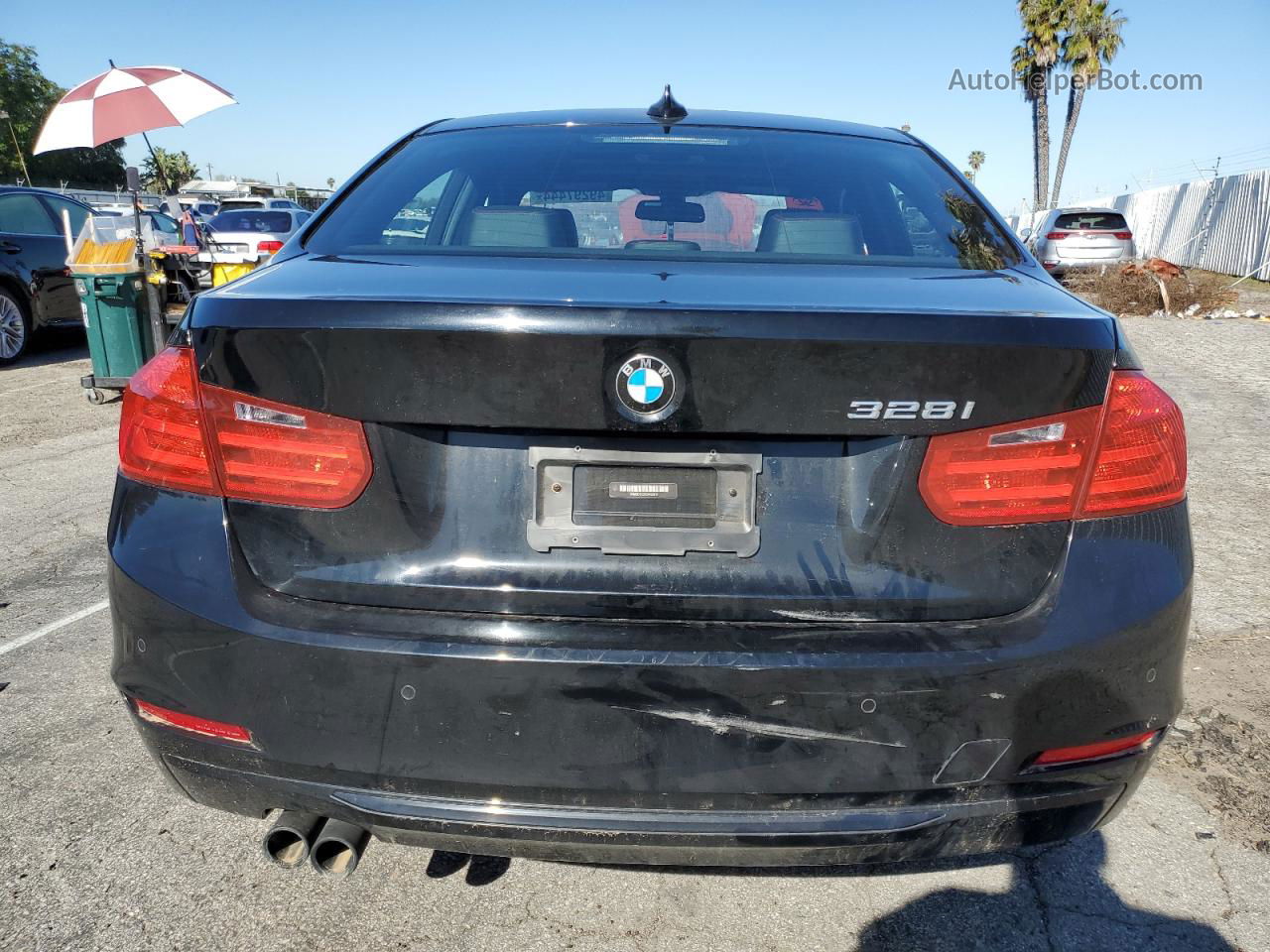 2012 Bmw 328 I Sulev Black vin: WBA3C1C58CF432741