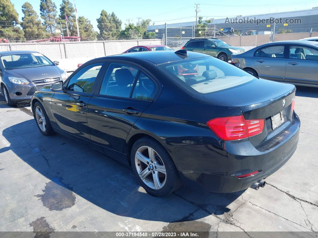 2013 Bmw 328i Black vin: WBA3C1C58DF436564