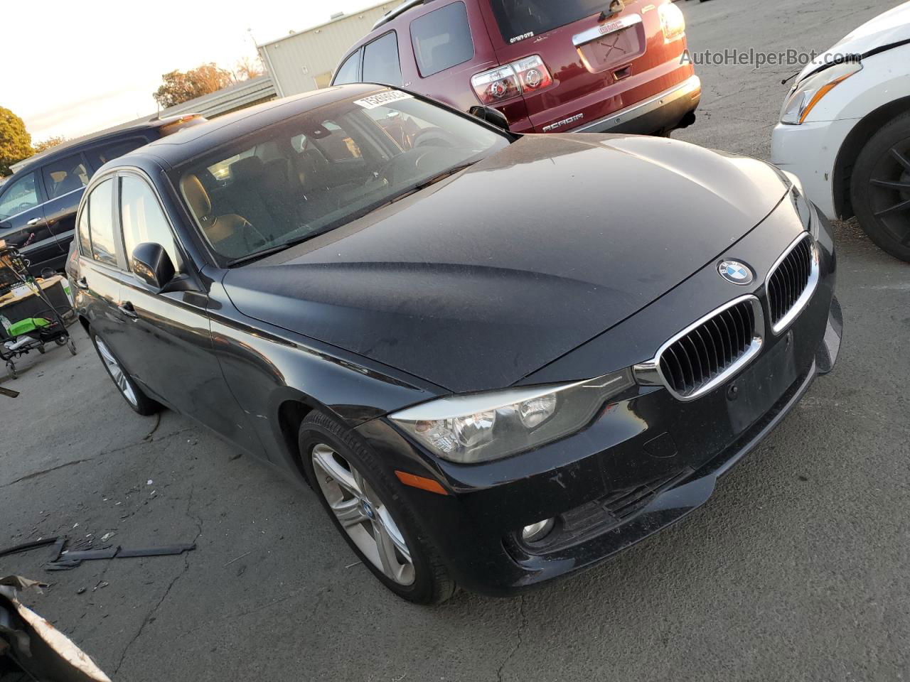 2013 Bmw 328 I Sulev Black vin: WBA3C1C58DF438282