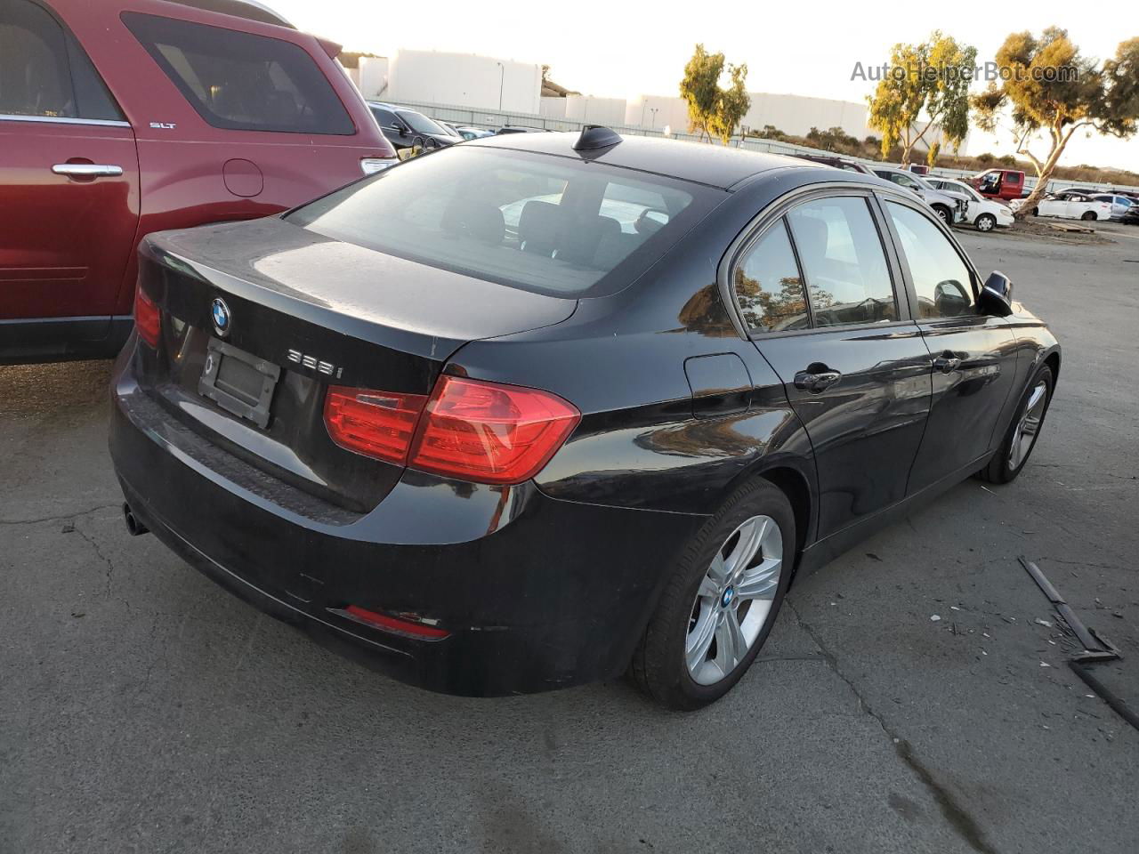 2013 Bmw 328 I Sulev Black vin: WBA3C1C58DF438282