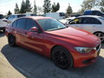 2013 Bmw 328 I Sulev Красный vin: WBA3C1C58DF438475