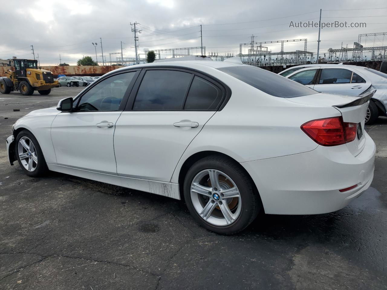 2013 Bmw 328 I Sulev White vin: WBA3C1C58DF441960