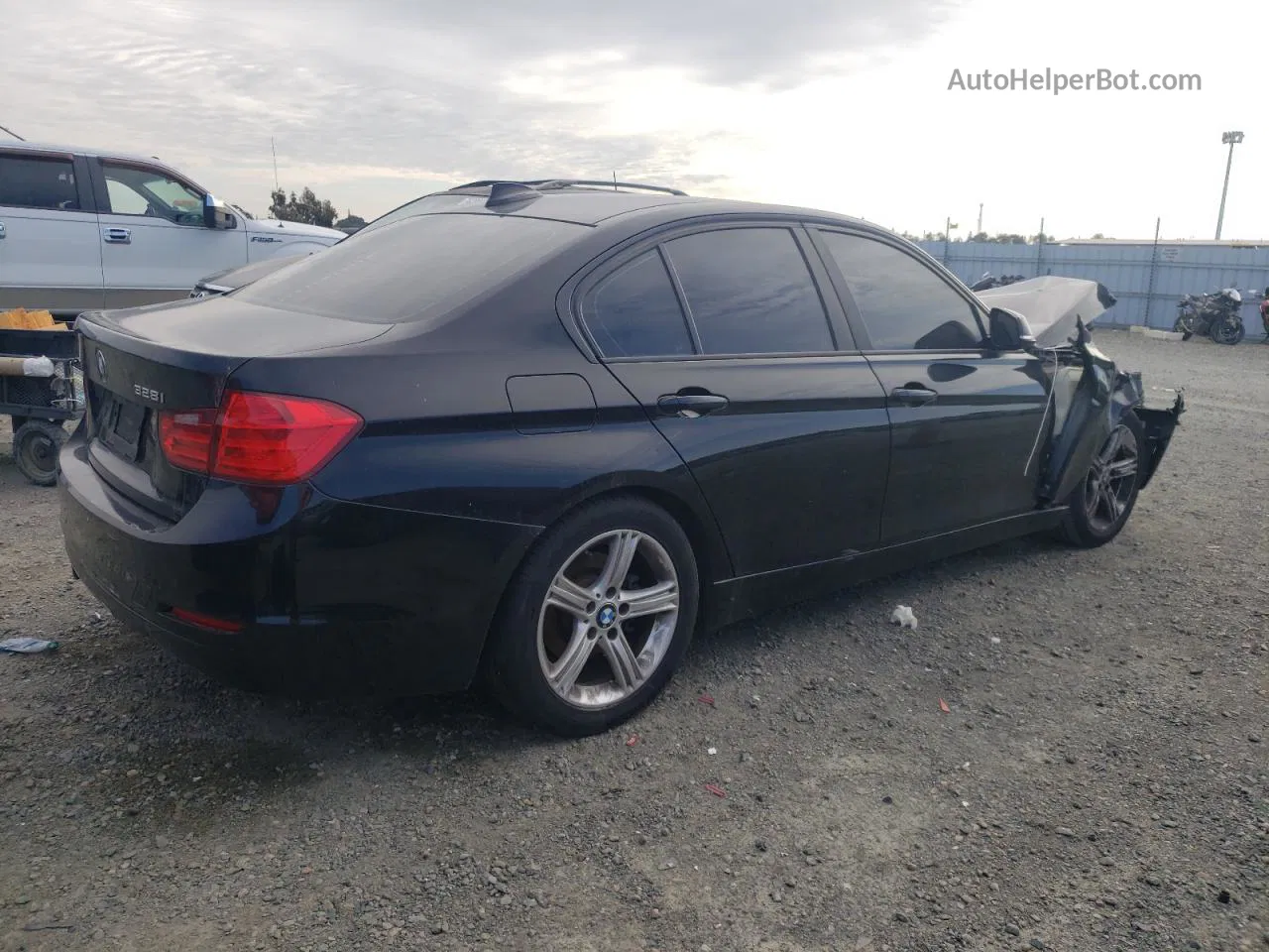 2014 Bmw 328 I Sulev Black vin: WBA3C1C58EK106948