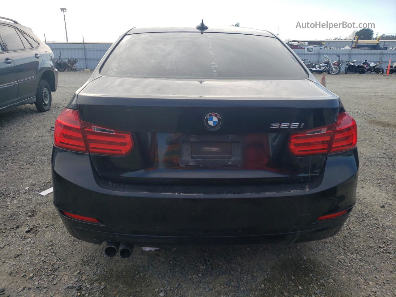 2014 Bmw 328 I Sulev Black vin: WBA3C1C58EK106948