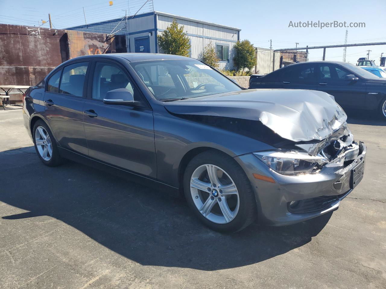 2015 Bmw 328 I Sulev Gray vin: WBA3C1C58FK121578