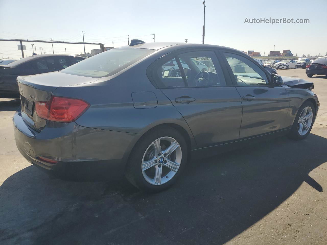 2015 Bmw 328 I Sulev Gray vin: WBA3C1C58FK121578