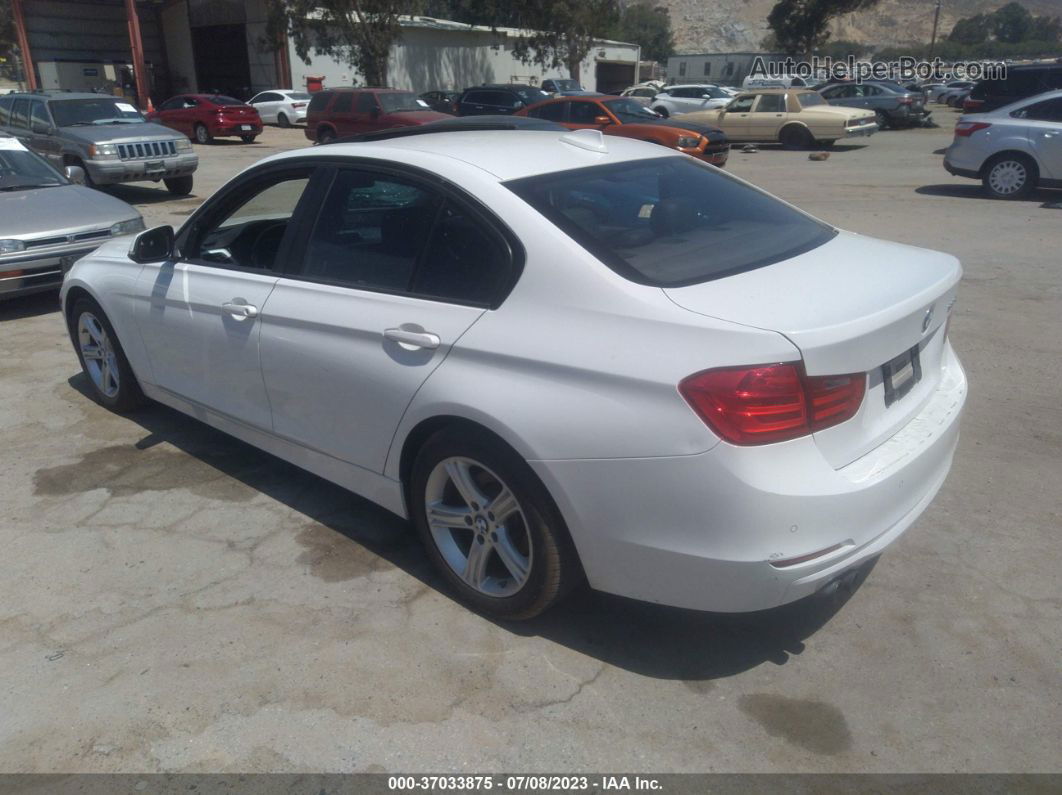 2012 Bmw 3 Series 328i Белый vin: WBA3C1C59CF432988