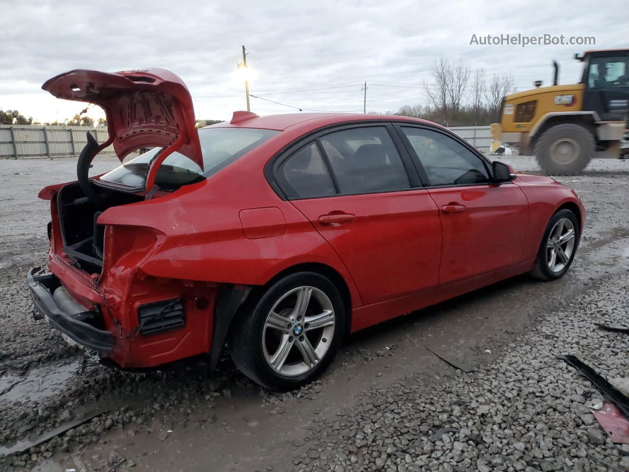 2014 Bmw 328 I Sulev Red vin: WBA3C1C59EK108675