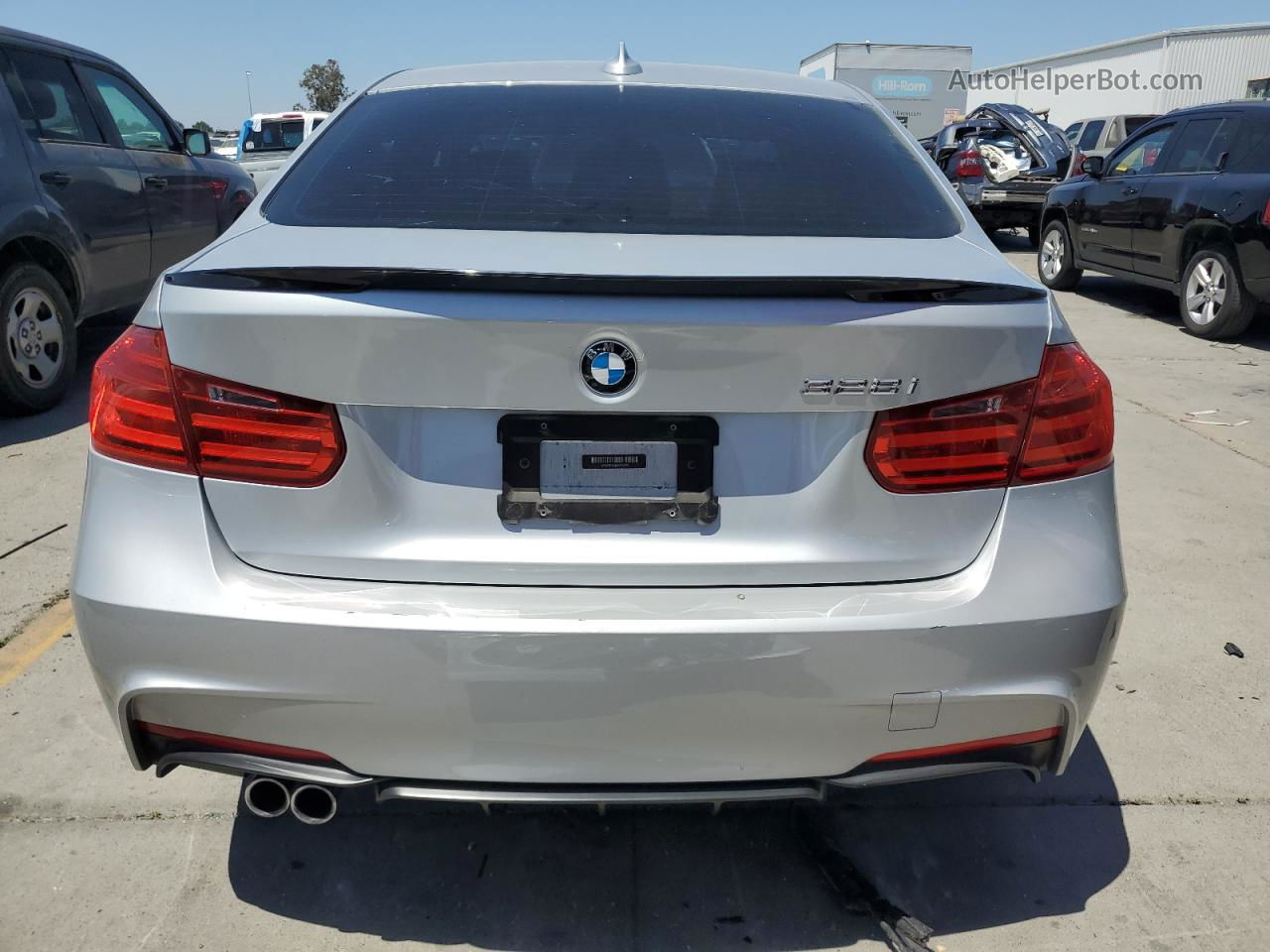 2014 Bmw 328 I Sulev Silver vin: WBA3C1C59EK108840