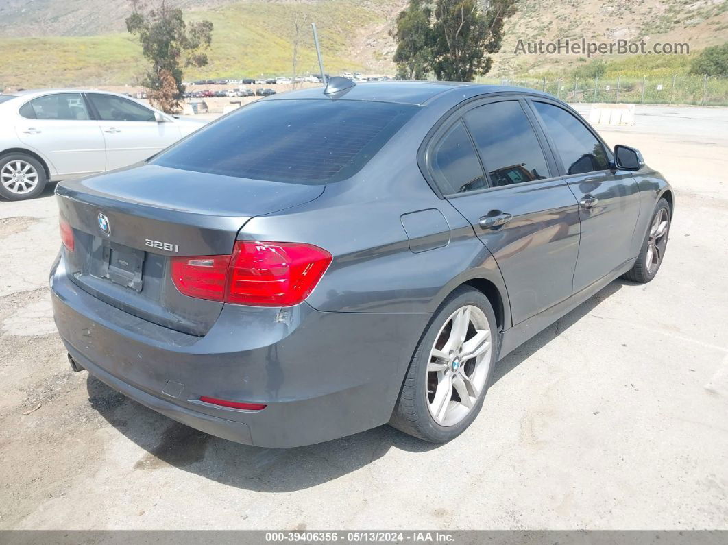 2014 Bmw 328i   Gray vin: WBA3C1C59EK116968