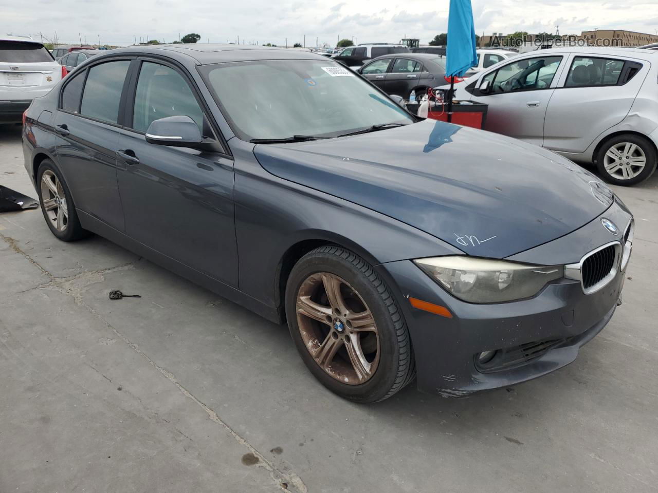 2012 Bmw 328 I Sulev Gray vin: WBA3C1C5XCF430442