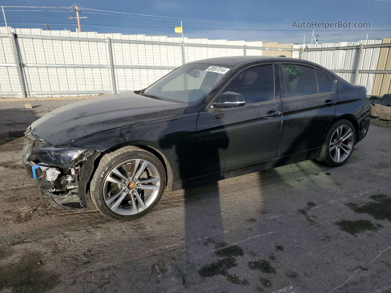 2012 Bmw 328 I Sulev Black vin: WBA3C1C5XCF431378