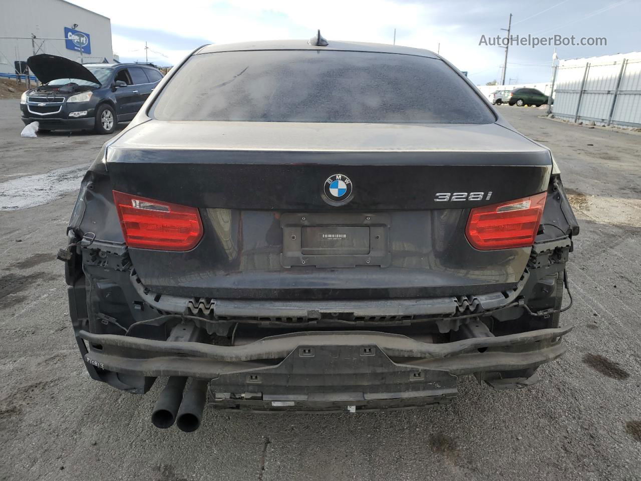 2012 Bmw 328 I Sulev Black vin: WBA3C1C5XCF431378