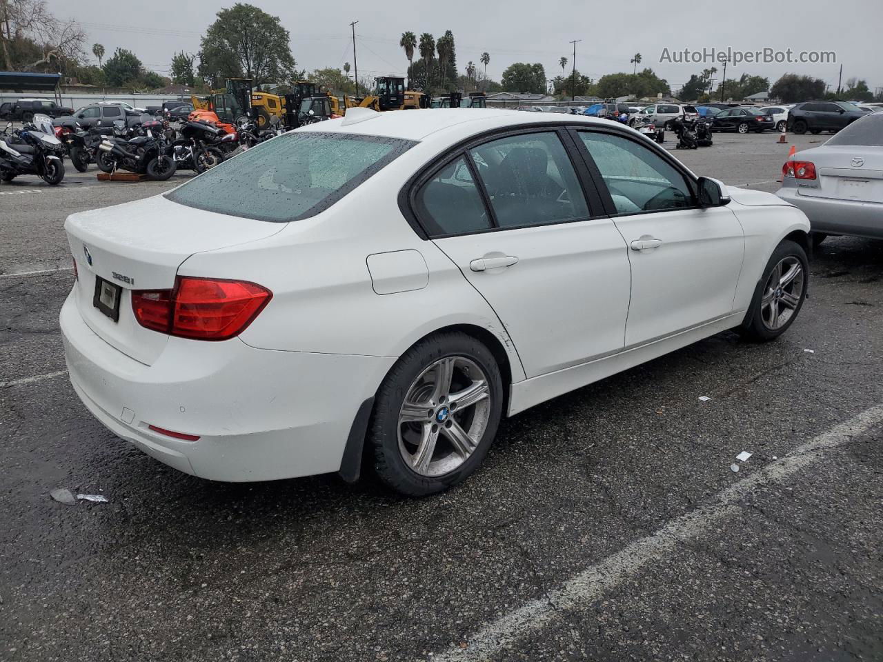 2012 Bmw 328 I Sulev White vin: WBA3C1C5XCF432966