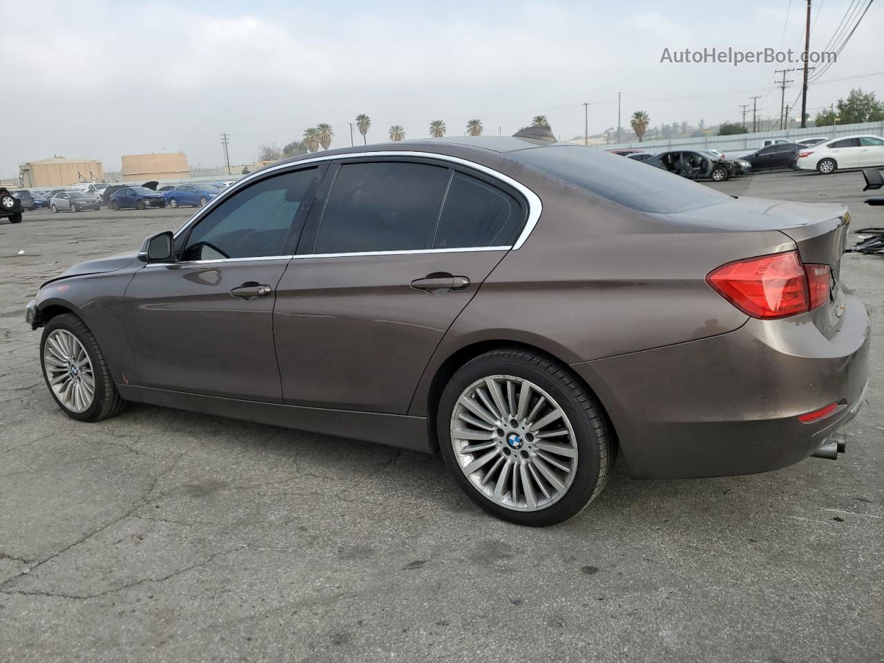 2012 Bmw 328 I Sulev Brown vin: WBA3C1C5XCF433261