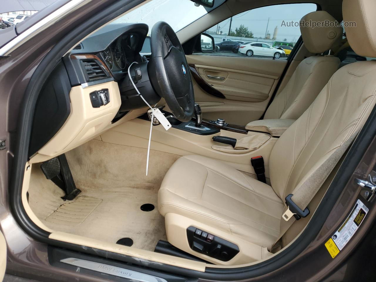 2012 Bmw 328 I Sulev Brown vin: WBA3C1C5XCF433261