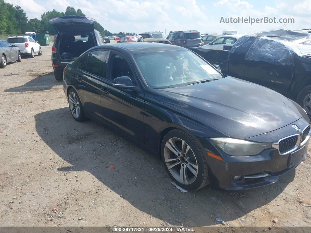 2013 Bmw 328i   Черный vin: WBA3C1C5XDF435318