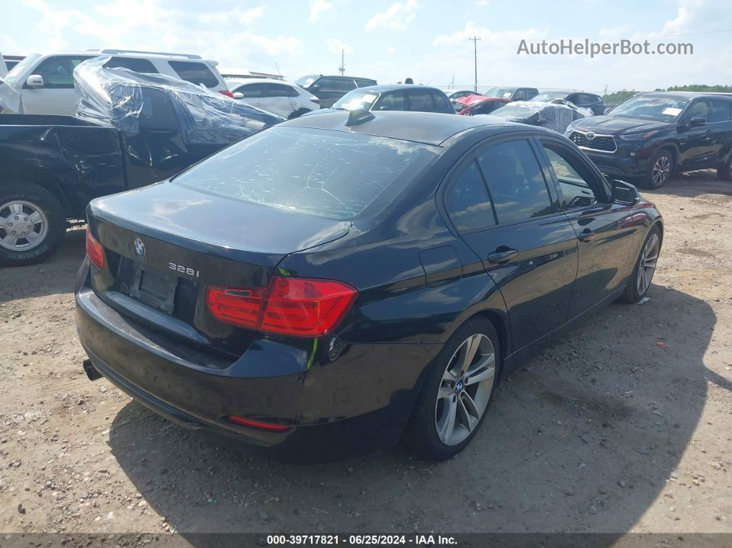 2013 Bmw 328i   Черный vin: WBA3C1C5XDF435318