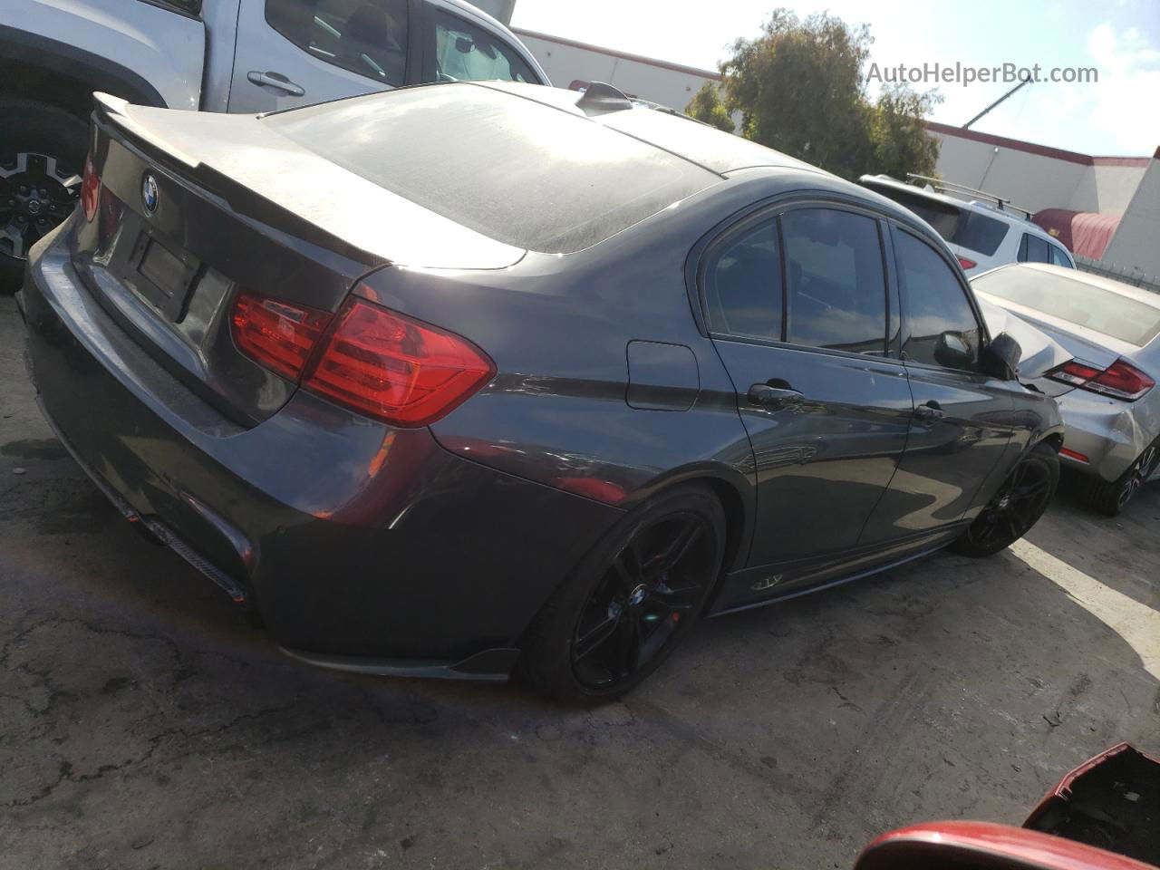 2014 Bmw 328 I Sulev Charcoal vin: WBA3C1C5XEK113562