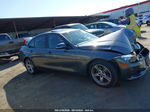 2014 Bmw 3 Series 328i Gray vin: WBA3C1C5XEK114789