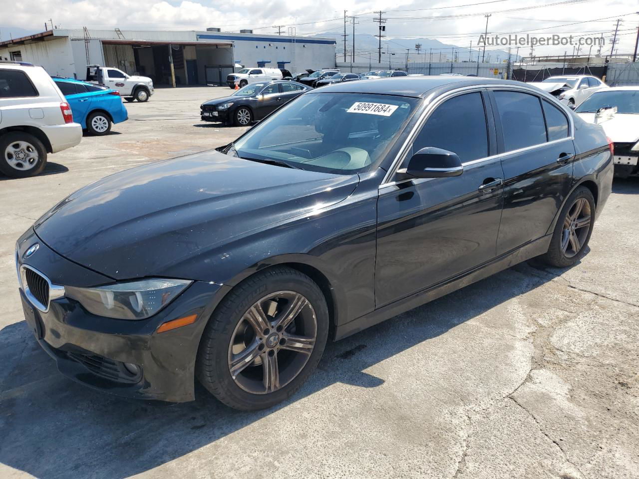 2015 Bmw 328 I Sulev Black vin: WBA3C1C5XFK118276