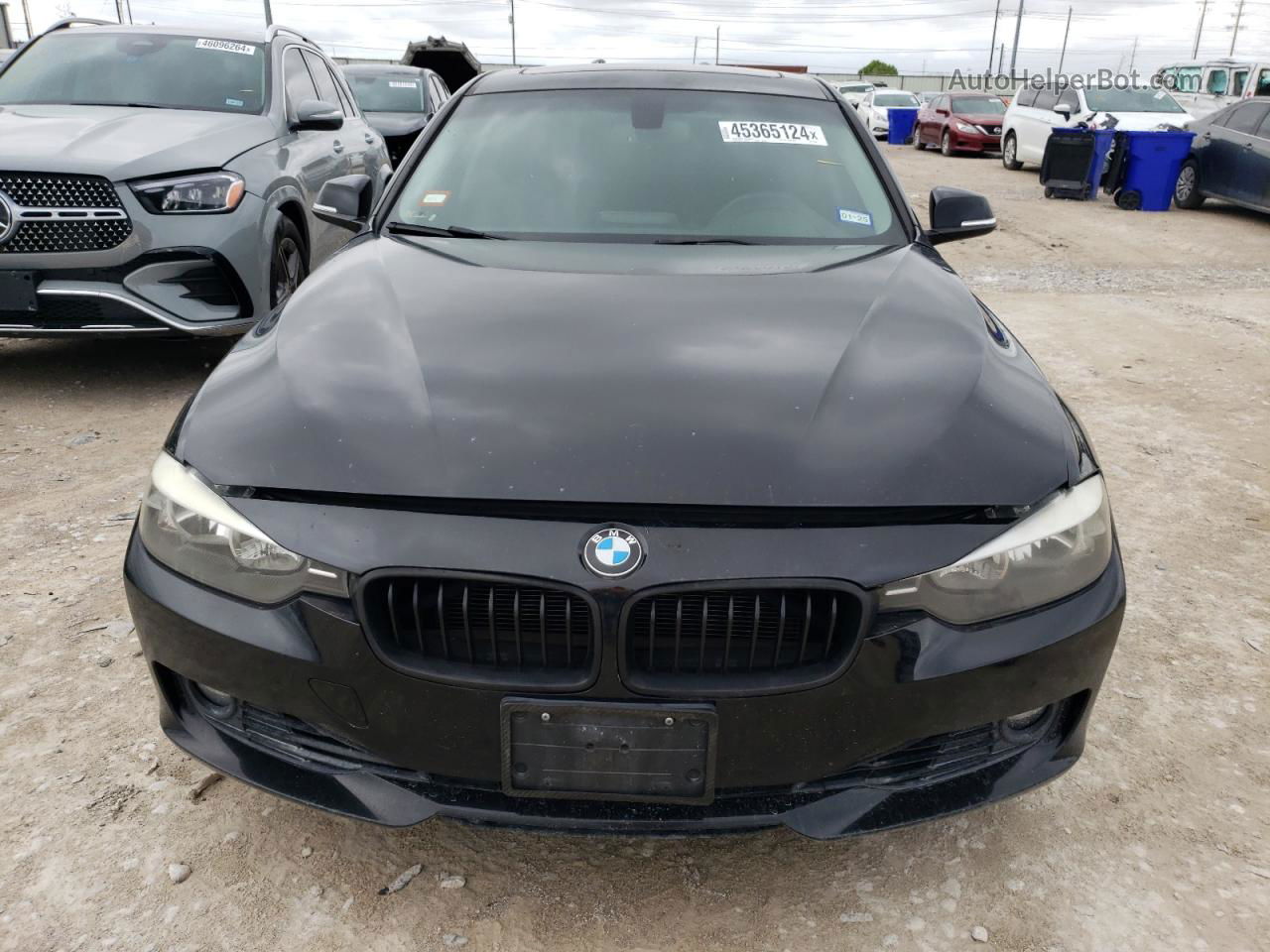 2015 Bmw 328 I Sulev Black vin: WBA3C1C5XFK120187