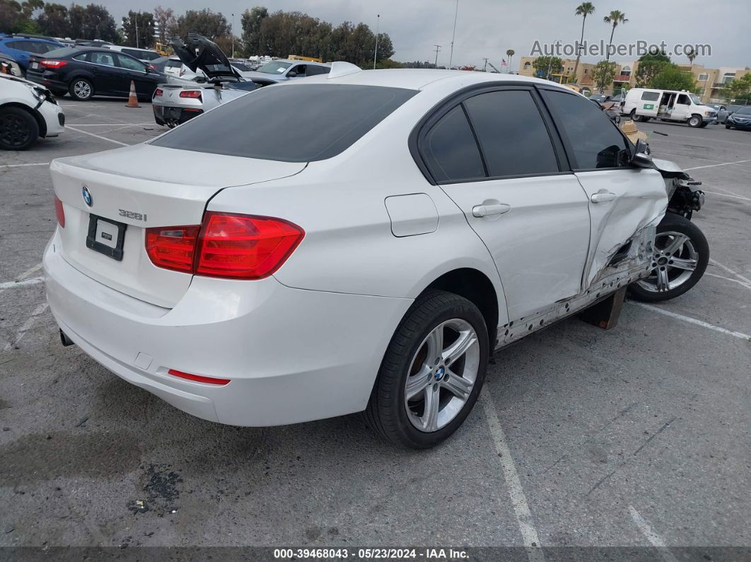 2015 Bmw 328i Белый vin: WBA3C1C5XFP853214