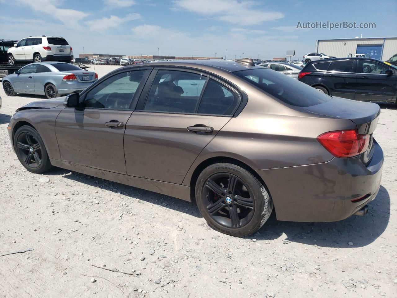 2013 Bmw 328 I Sulev Brown vin: WBA3C1G50DNR49257