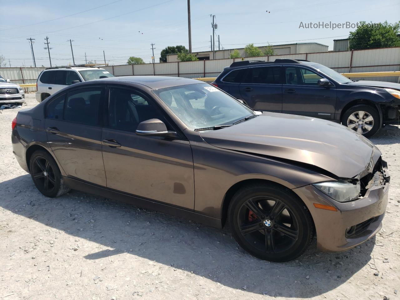 2013 Bmw 328 I Sulev Brown vin: WBA3C1G50DNR49257