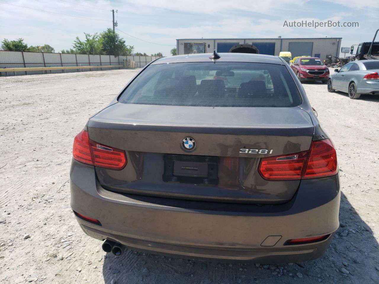 2013 Bmw 328 I Sulev Brown vin: WBA3C1G50DNR49257