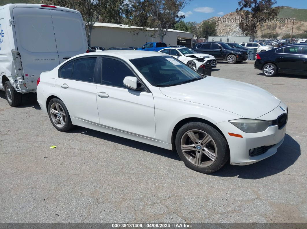 2014 Bmw 328i   White vin: WBA3C1G50ENR49986