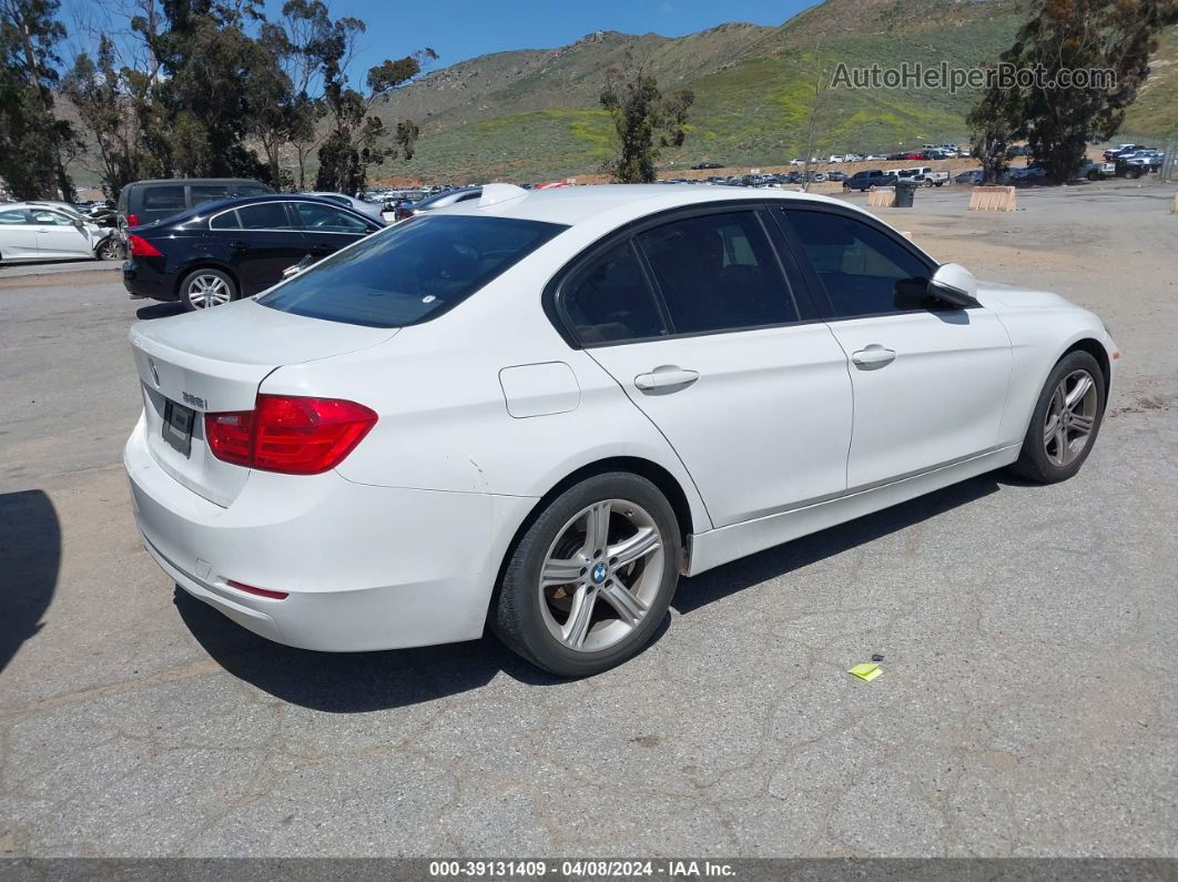 2014 Bmw 328i   White vin: WBA3C1G50ENR49986