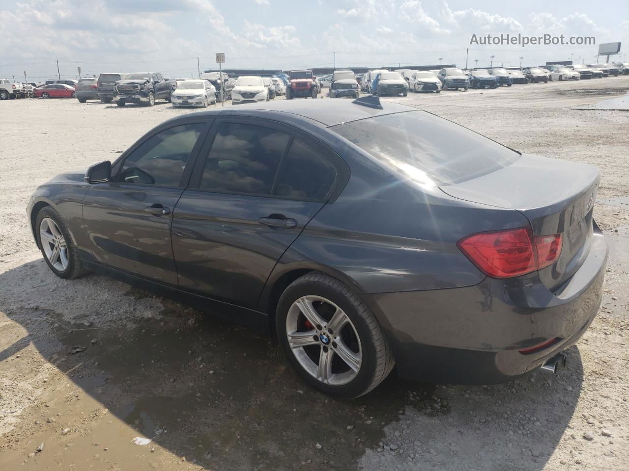 2013 Bmw 328 I Sulev Серый vin: WBA3C1G54DNR44594