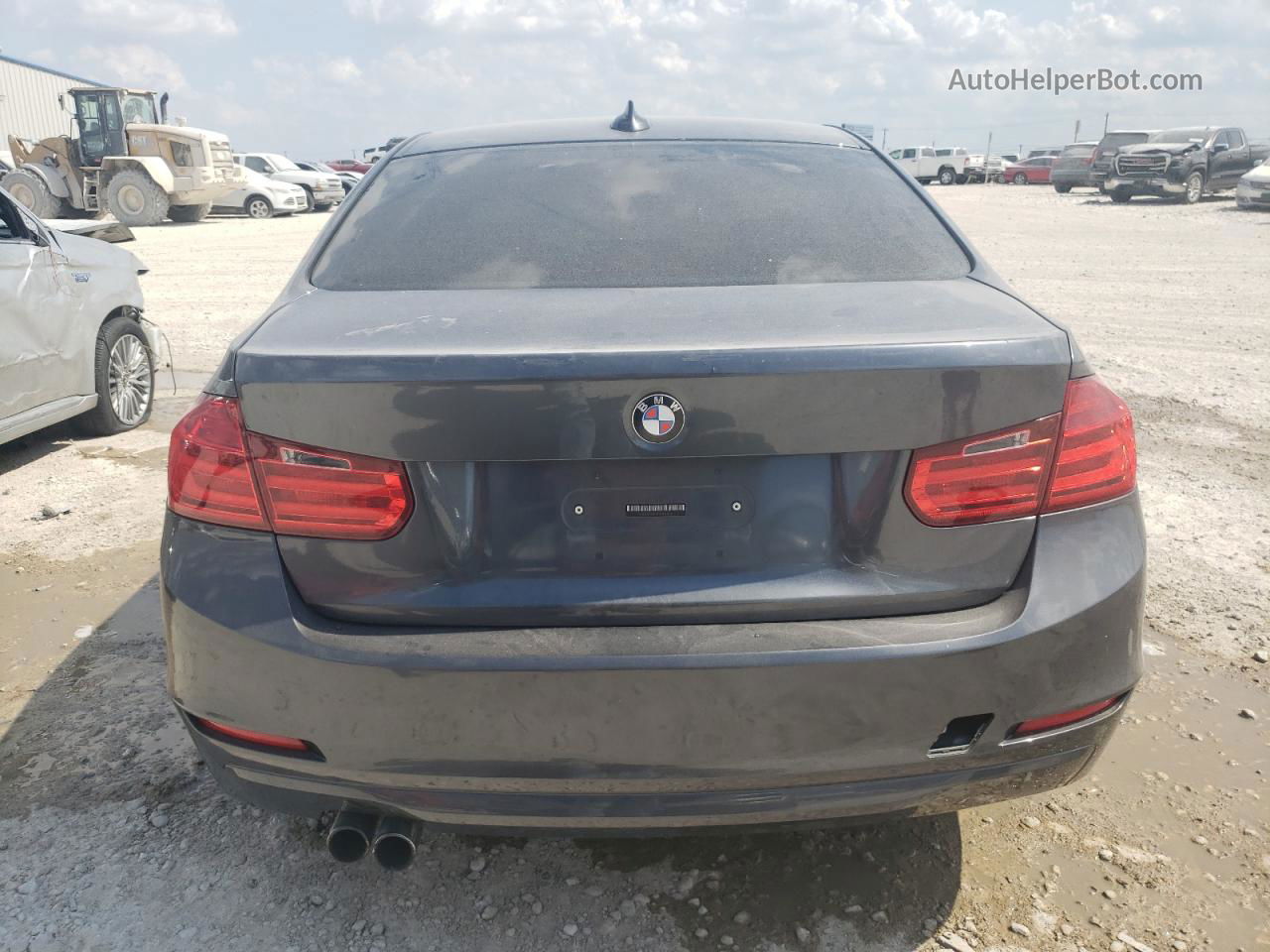 2013 Bmw 328 I Sulev Gray vin: WBA3C1G54DNR44594