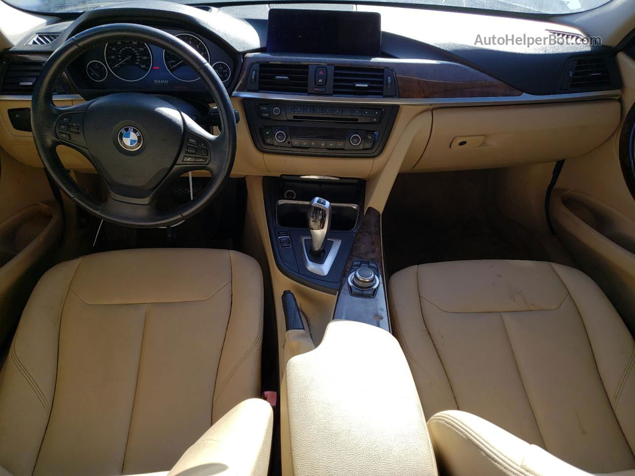 2013 Bmw 328 I Sulev Синий vin: WBA3C1G56DNR46203