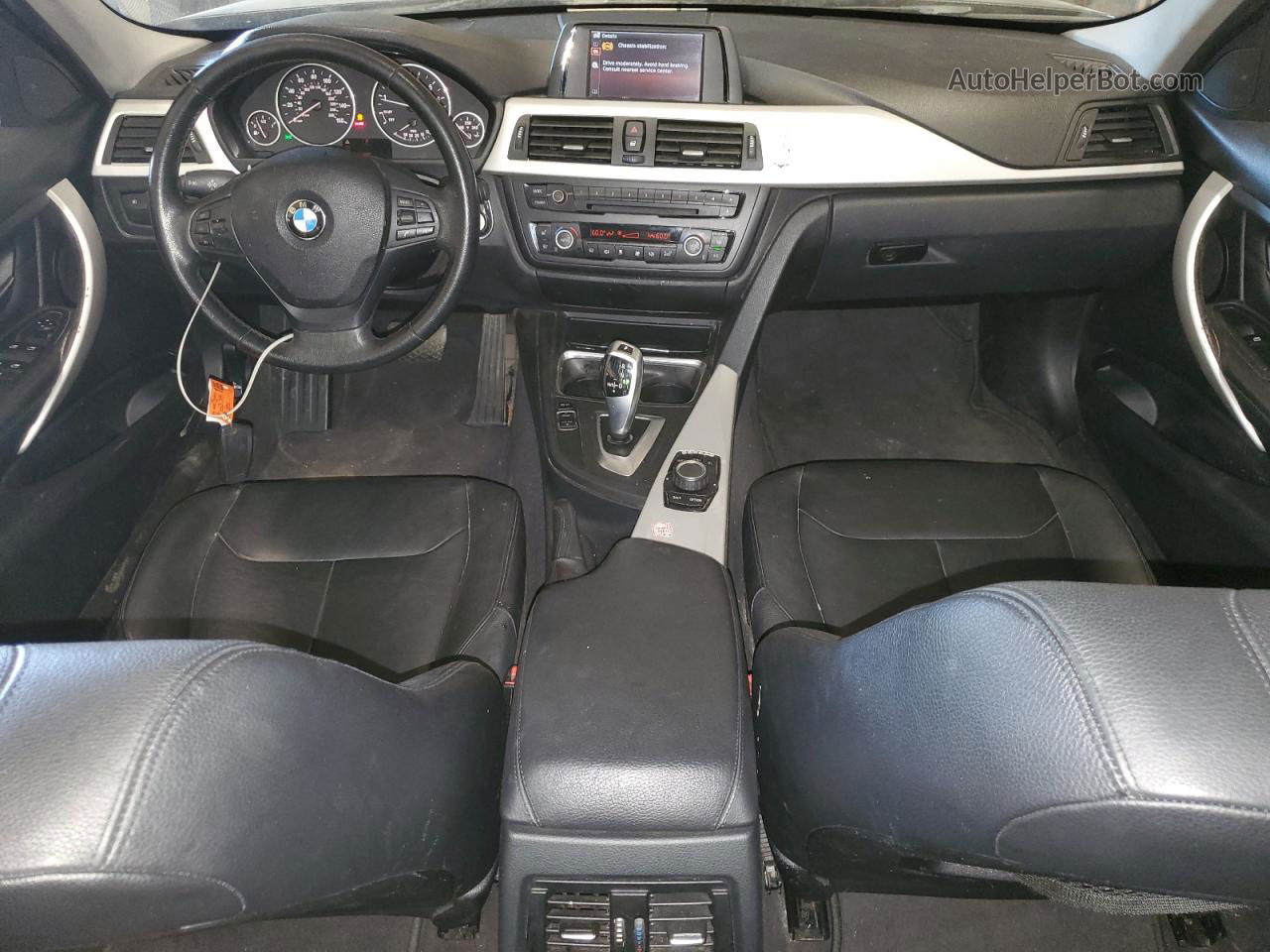 2013 Bmw 328 I Sulev Черный vin: WBA3C1G56DNR48601