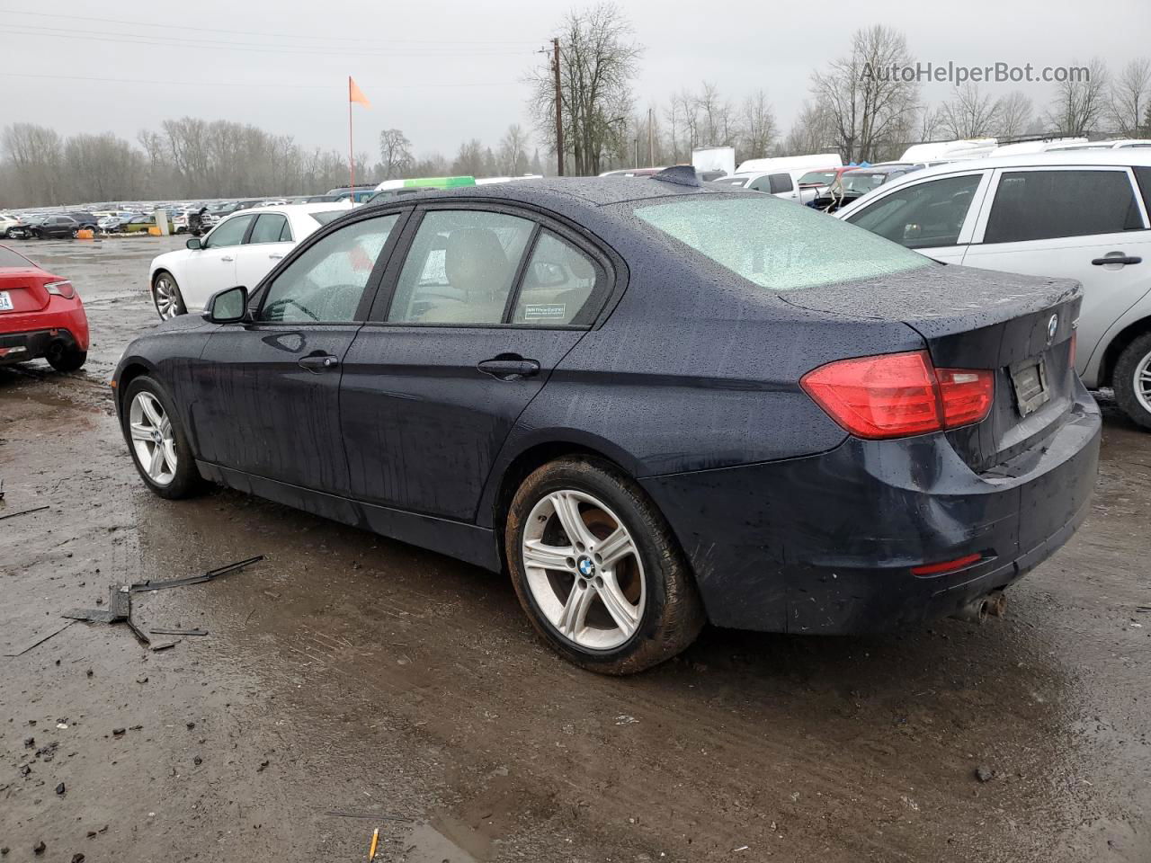 2013 Bmw 328 I Sulev Blue vin: WBA3C1G58DNN93527